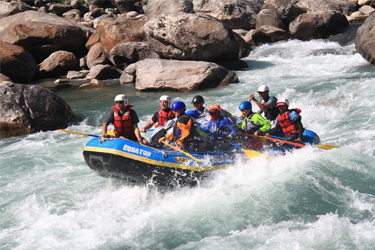 Rafting in Nepal